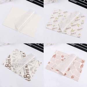 Papier alimentaire anti-graisse personnalisé en gros, papier pour frites et aliments, feuilles de qualité alimentaire, vente chaude, papier d'emballage alimentaire, papier ciré - Product Image 2