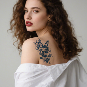 <span class=keywords><strong>Tatouage</strong></span> semi-permanent Jagua personnalisé 100% végétal, longue durée (2 semaines), imperméable et résistant à la transpiration, à base <span class=keywords><strong>de</strong></span> jus d'herbes - Product Image 1