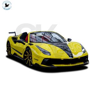 Guardabarros de Fibra de Carbono para Automóvil Ferrari <span class=keywords><strong>488</strong></span>, Guardabarros Laterales de Fibra de Carbono Forjada MSY para Ferrari <span class=keywords><strong>488</strong></span> GTB Spider - Product Image 2