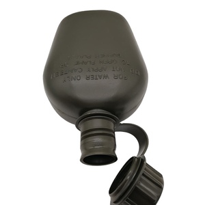 Muestra Gratis, Botella de Agua Negra de PE para Cantina, Ideal para Viajes y Campamentos - Product Image 5