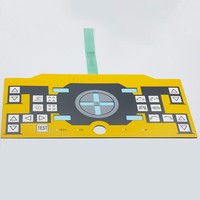 Custom MBR Brand Membrane Switch Manufacturer Digital Printing IP67 Waterproof FPC Membrane Keypad PET Material 2.54mm Pitch for