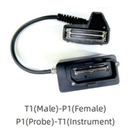 Adaptateurs de répartiteur à réseau phasé pour inspection NDT Doppler et câble d'extension pour connecteur Omniscan T1-P1