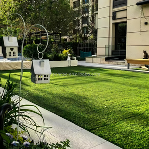 Césped Artificial <span class=keywords><strong>de</strong></span> Aspecto Natural, Césped Sintético, Alfombra <span class=keywords><strong>de</strong></span> Césped Artificial para Patio, Jardín, Terraza - Product Image 4