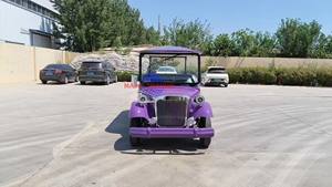 Coche Eléctrico Clásico de 72V, Estilo Vintage, de Viaje, de Fábrica, la Mejor Calidad, Autobús Turístico Eléctrico Antiguo de 8 Plazas - Product Image 3