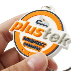 Wholesale <b>Custom</b> 2D/3D Silicone Keyring Soft Rubber PVC <b>Key</b> Holder Chain Personalised Logo Promotional Keychains Carabiners - Product Image 3