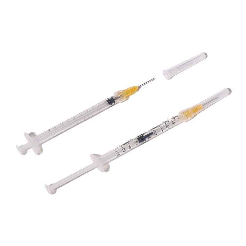 Disposable Medical Drug Injection 1ml Syringe