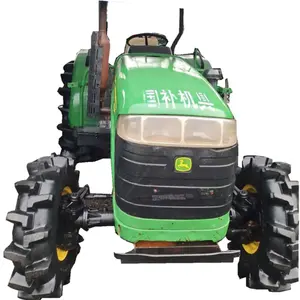 Obral harga pabrik murah roda mini pertanian tangan kedua 4WD 704 traktor dalam kondisi baik kualitas tinggi dijual