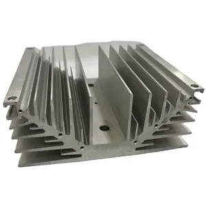 OEM Aluminium Alloy Heat Pipe CNC Machining Skived Fin Heat Sink with Heat Pipe for Cooling