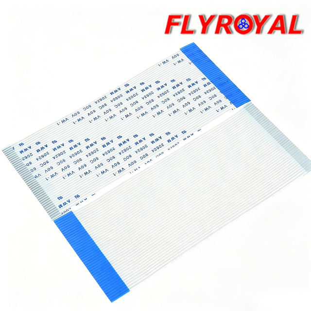 15 25 40 55 60 80 Pin 1.0mm Pitch AWM 2896 VW-1 80C 30v PET Film Flat Flex Wiring Harness FFC Flexible Flat Ribbon Cable