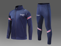 Ensemble de survêtement pour homme avec logo personnalisé, demi-zip, séchage rapide, évacuation de la transpiration, léger, respirant, vente en gros