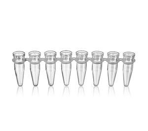 Temizle beyaz mikrotüpler PCR 8-strip 0.1ml 0.2ml örnekleri tüpler ve kapaklar - Product Image 2
