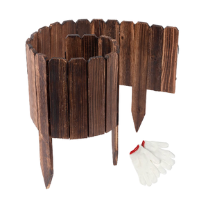 Tùy chỉnh mô hình 3D linh hoạt hiện đại hemlock vân sam gỗ hàng rào cảnh quan biên giới trang trí vườn viền sân hàng rào thiên nhiên - Product Image 3