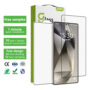 Usine Aurey film de protection <span class=keywords><strong>anti</strong></span>-<span class=keywords><strong>reflet</strong></span> <span class=keywords><strong>anti</strong></span>-éblouissement entièrement couvert 9h <span class=keywords><strong>verre</strong></span> trempé <span class=keywords><strong>anti</strong></span>-rayures pour samsung s25 - Product Image 1