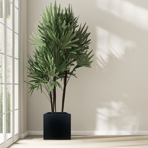 Nuevo Simple moderno interior al aire libre planta titular maceta molde tamaño personalizado Color fibra de vidrio flor maceta caja - Product Image 1