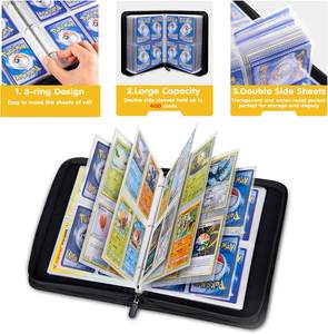 Pochette de poche en cuir PU, jeu de Baseball, Football, Sport, Collection, crédit Pok mon, porte-cartes, Album - Product Image 6