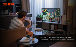 SIX X7400 Pro 노트북 M.2 PCIe 4.0 X4 NVMe SSD 1TB 대용량 내장 3D TLC 7357MB/s 읽기 속도 6434MB/s 쓰기 속도 - Product Image 4