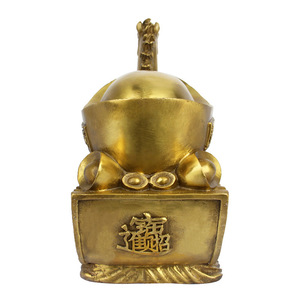 Copper horse-shaped lucky money gift <b>car</b> <b>decoration</b> for the Xingzhuang office opening ceremony - Product Image 5