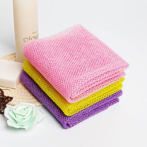Customized African Net Long Bath Sponge Nylon Simple Exfoliating Body Brush - Product Image 1