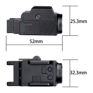 Lampe torche tactique légère ZOOMFIRE, lampe torche rechargeable, lampe torche à piste rapide, lampe torche LED avec batterie - Product Image 1