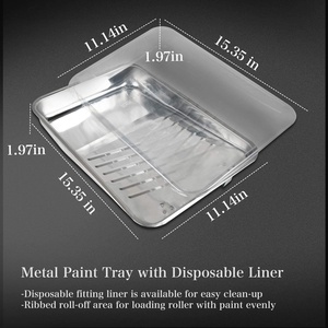 3 Zoll Pinsel Holzgriff Mal werkzeuge Farb <span class=keywords><strong>roller</strong></span> Wandmal werkzeuge - Product Image 5