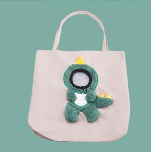 Kedi köpek taşıma çantası bir omuz tuval Tote açık taşıma çantası küçük köpekler için çanta kılıfı yavru taşıyıcı seyahat evcil hayvan taşıyıcı - Product Image 2