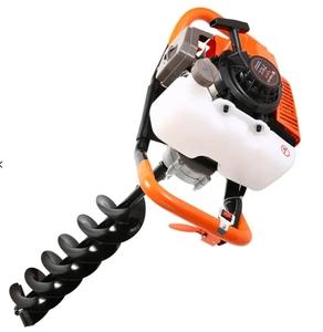 Faible quantité minimale de commande Post Hole Digger 52cc Essence Terre <span class=keywords><strong>Tarière</strong></span> 2 Temps Arbre Plantation Creuser Machine - Product Image 6
