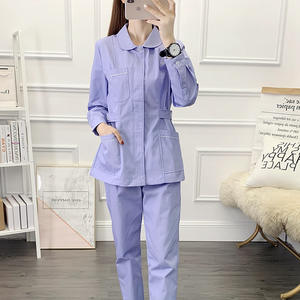 Juego de uniformes de enfermería, uniforme de enfermera de elasticidad, ropa de personal de enfermería ajustada, uniforme de enfermera - Product Image 4