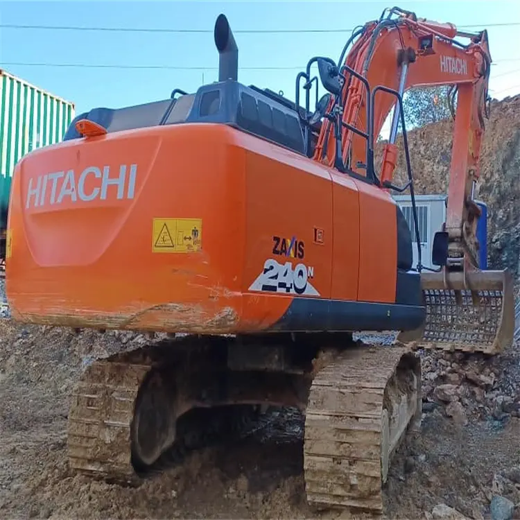 Hitachi mesin konstruksi ekskavator perayap zx250 zx210 zx200 tangan kedua asli Jepang hitachi penggali