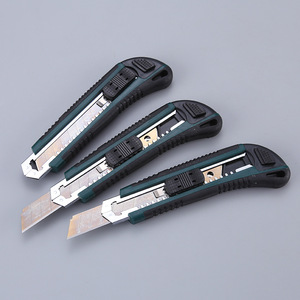 Couteau utilitaire Lanbaolu, lame en acier à haute teneur en carbone de 17 pouces, manche vert, coupe-papier multifonctionnel avec poignée antidérapante - Product Image 3