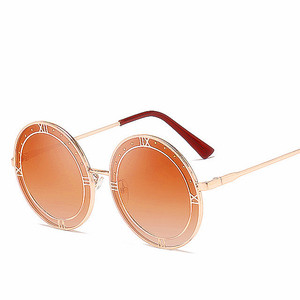 Gafas de Sol Redondas Extra Grandes de Lujo para Mujer, Estilo Vintage Retro, 2019 - Product Image 6