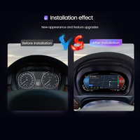 MEKEDE prend en charge Car-play, écran 11 pouces, système LINUX, tableau de bord LCD, compteur de vitesse numérique, groupe d'instruments pour BMW E90 E91 E92 E93 2005-2012