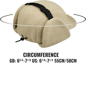 Casquette Snapback 5 Panneaux en Corduroy Chaud en Coton et Laine de Chanvre avec Cache-Oreilles et Logo Brodé Personnalisé pour l'Hiver et l'Extérieur - Product Image 2