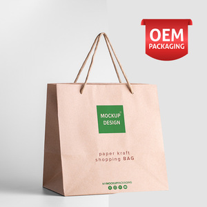 ถุงกระดาษมีลามิเนตดีไซน์เฉพาะตัวพิมพ์ลายได้ตามต้องการ - Product Image 2