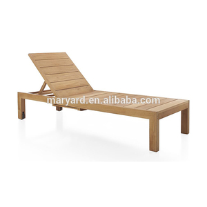 Mobili da giardino piscina impermeabile cuscino sedia a <span class=keywords><strong>sdraio</strong></span> in legno sedia a <span class=keywords><strong>sdraio</strong></span> all'aperto solarium spiaggia solarium - Product Image 2