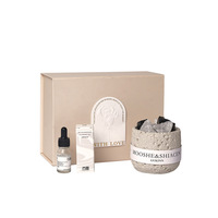 Difusor de Aroma de Cristal en Caja de Regalo, Piedra Aromática de Lujo con Aceites Esenciales para Dormitorio, Regalo de Boda o Cumpleaños