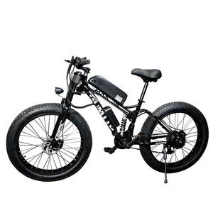 Bicicleta Eléctrica Estilo <span class=keywords><strong>2022</strong></span>, Cuadro de Acero, Transporte Económico, 48V 300W, Fatbike - Product Image 2