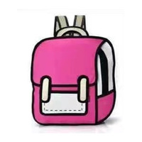 Filles enfants sacs d'école mode imperméable et respirant enfants sac à dos dessin animé impression enfants sac à dos Logo personnalisé 2D mignon
