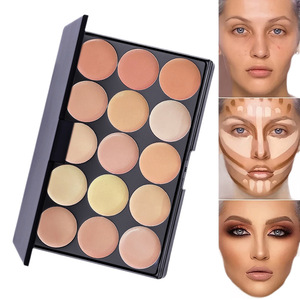 Paleta de Corretivo em Creme de 15 Cores Private Label, Cobertura Completa para Olheiras, Tatuagens e Manchas, Conjunto Profissional de Maquiagem Facial - Product Image 2