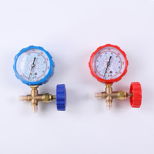 Ensemble de manomètres R600, tuyau de charge, laiton, aluminium, raccord manuel de climatisation, manomètre en cuivre, <span class=keywords><strong>gaz</strong></span> réfrigérant - Product Image 2