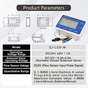 ZJ-FLY-<span class=keywords><strong>M</strong></span> <span class=keywords><strong>M</strong></span>áquina llenadora de líquidos eléctrica compacta bomba peristáltica con medidor de flujo de engranajes kit - Product Image 6