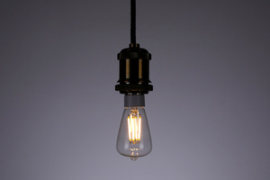 Vintage E27 Base ST48 Edison lampadina ambra colore incandescente luce a gabbia di scoiattolo Design ST58 ST64 lampadina in tungsteno E14 <span class=keywords><strong>E12</strong></span> - Product Image 4