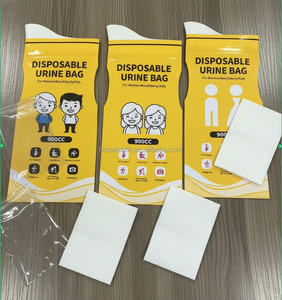 Sacs à urine en plastique PE jetables, pack absorbant, OEM personnalisé, poche à pipi pour l'aventure en plein air, camping, voyage, frais de port inclus - Product Image 1