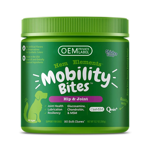 Integratori Morbidi ad Alto Contenuto Proteico OEM per Cani, Supporto Immunitario con Vitamine e Minerali, Integratori per la Salute delle Articolazioni per Tutte le Razze - Product Image 1