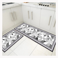 Soft Kitchen Rug, Cushioned Anti-fatigue Kitchen Rug, Cartoon Shef