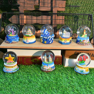 Handmade Resin Crafts <b>Christmas</b> Building Dolphin Customized <b>Snow</b> <b>Globes</b> Sculpture Home Decor Wholesale Cheap Gifts - Product Image 6