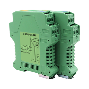 Aislador de convertidor de señal de contacto seco Entrada digital a unidad de transistor de salida de relé 5A para monitoreo de puerta de seguridad - Product Image 2