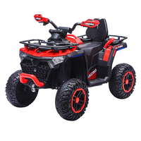 Quad électrique pour enfants 12V, 4 roues, à batterie, avec accélérateur manuel et son moteur réaliste