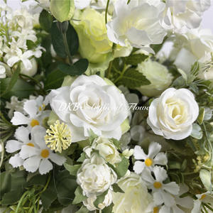 Boules de fleurs artificielles en soie réalistes DKB, centres de table pour mariage, décoration de table, grandes tailles, fête, maison, fleurs pour la fête des mères - Product Image 6