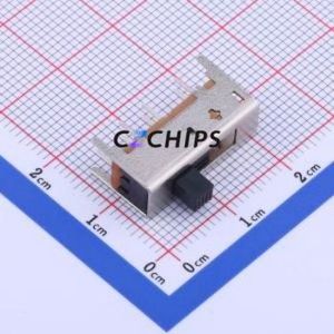 SS23H38L4 Slide Switch Through hole Component (THT) Switch Double Pole Three Throw Rectangle Pin Header PC Pin 19.5mm - Product Image 2