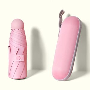 Custom Automatic Folding 5 Fold Mini <b>Umbrella</b> Uv protection Parasol <b>Umbrellas</b> - Product Image 5